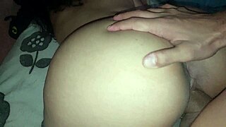 hot curvy latina stepsis bends over for huge cock creampie in fat ass