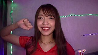Japanese Cheerleader's Beautiful Tits Slim Waist Tall Body Part 3