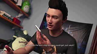 anime couple gets intimate in dating game hentai scene 29.