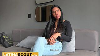 big tits 18yo latina model gets stripped and roughly pounded in amateur casting