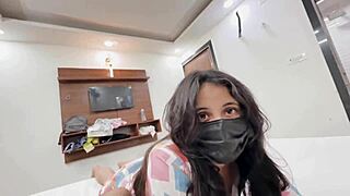 girl, you won't believe how this indian step sister gets fucked hard at home with hindi moans