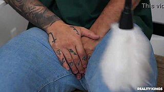 Cosplay try-on for roommate turns into steamy dorm fuckfest Reality Kings