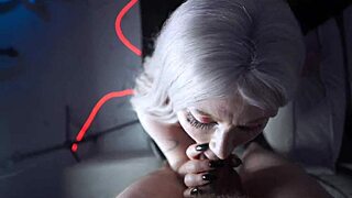 a silly naive tiktok model lets photographer fuck her big tits and pussy outdoor for content pov rough doggystyle cumshot