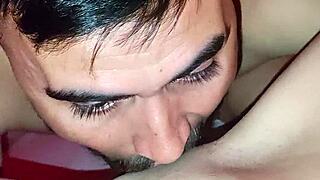 ele me chupou bem gostoso yeah he gave such a good sloppy blowjob