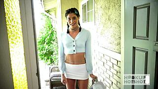 Does horny slut Nella Jones crave Bryan Gozzling's rough anal assfucking and sloppy deepthroat?