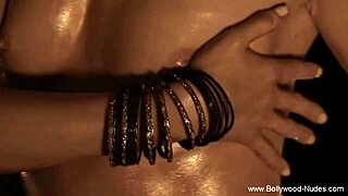 Watch This Exotic Oriental Dancer Tease Naked with Slow Sexy Moves!