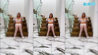 tattooed bride milf rides huge cock on wedding day then takes facial cumshot on her massive natural tits