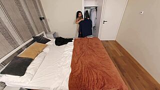 i can't resist latina lore's lingerie tease until creampie explosion