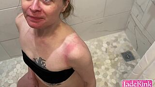 imagine him peeing right in my mouth as his submissive piss-drinking slave gets dominated hard