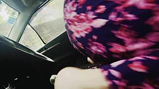 Fucking best friend's sister in car! Sucking cock, licking pussy, hard pounding 😍🍆💦