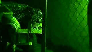 snuck into army base for petite teen foot worship in uniform