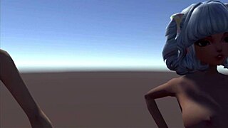 i... i can't stop staring at these sexy nude 3d hentai girls dancing around naked...