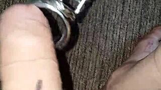 Tribute to mell cage unfolds slowly in part 1 inside her intimate cage solo