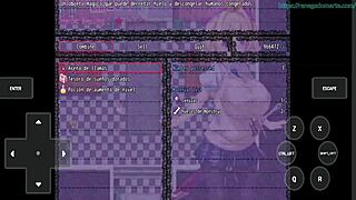 What glitch ruined brave princess Milia's vagina in emulation error?