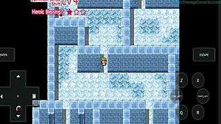 What glitch ruined brave princess Milia's vagina in emulation error?