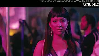 Jennifer Lopez Strips Sexy in Stockings During Hustlers Nightclub Scene!