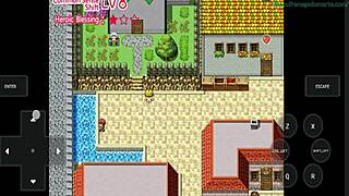 What glitch ruined brave princess Milia's vagina in emulation error?