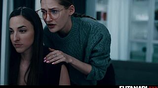 i cant believe my futa stepsis tgurl shemale just fucked n creampied that nerdy blonde girl