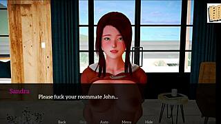 stepmom joins the family fun fucking hard in anime style hentai game