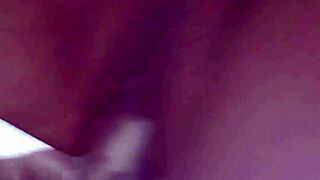 asian wife trembles sucking balls during intense hardcore fuck