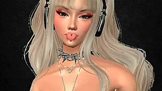 Sexy Blonde Bitch Shows Off Body In Short Clothes