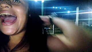 i cheat sucking and riding cock outside by the highway like a total slut