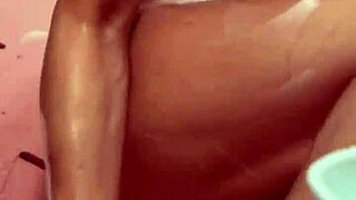 Wife's big hard nipples beg for licks and her naked body tempts you
