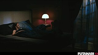 coco bae sprouts cock real futa turns brunette into shemale pussy muncher