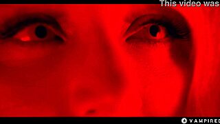 lesbian vampire blake blossom fingers mesmerized slave rissa may's wet pussy in halloween domination