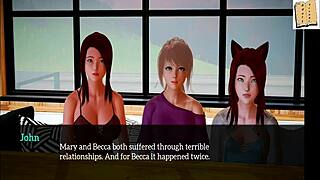 stepfamily secrets unfold with cougar's big tits and teen's eager ass in episode 104