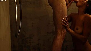 I secretly watched my horny wife finger her wet pussy in the shower then fucked her doggystyle