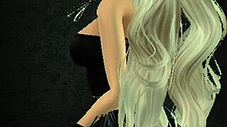 Sexy Blonde Bitch Shows Off Body In Short Clothes