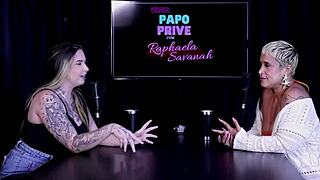 a brazilian milf humiliates small cock in casting then web dates rich guy for eight hours on sheer red lingerie