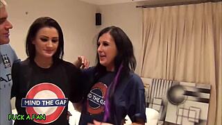 Scarlett March And Carla Mai Muscular Bodybuilder Big Tits Deepthroat Doggystyle Cowgirl Orgy Cum Swapping Juicy Pussy Lick