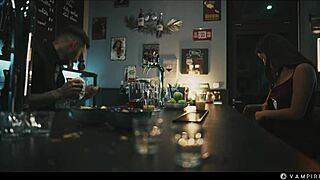 Ebony Vampire Girls Mind Control Asian Lesbians in Interracial Horror Sex Domination Face Sitting Scissoring