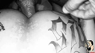 Tattoo artist does anal assfucking with married bbw bride client after music show