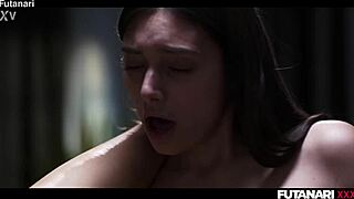 shelena turns merida into futa shemale for rough creampie pussy fuck