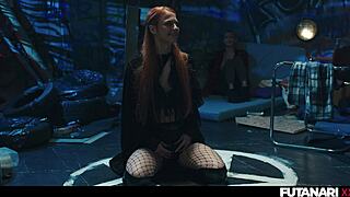 After school shemale blake turns futa and rams cock into asian slut deep.