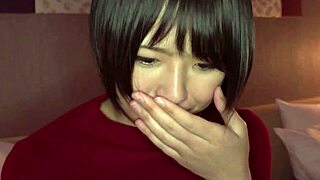 damn my j-cup tits as 18yo freshman... first time stripping bra for old perv on bed