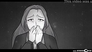 anime futa stallion morphs josephine jackson into xxl shemale beast 😈🍆