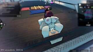 our passionate doggy creampie ride ends with hot cum inside