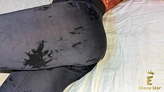 i can't resist my ebony girlfriend's curves, she begs for my deep pounding thrusts