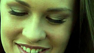 classy euro babe rides big cock in steamy interracial threesome