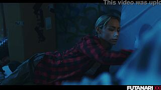 After school shemale blake turns futa and rams cock into asian slut deep.