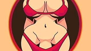 shemale werewolf ambushes redhead forcing huge tit cum swallow