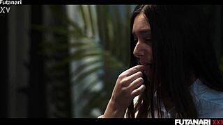 shelena turns merida into futa shemale for rough creampie pussy fuck