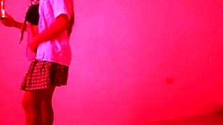 madrastra fulfills my student fantasy wearing skirt touching herself sensually shaking big ass and moaning hot