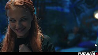 After school shemale blake turns futa and rams cock into asian slut deep.