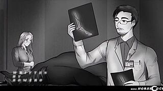 anime futa stallion morphs josephine jackson into xxl shemale beast 😈🍆