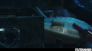 After school shemale blake turns futa and rams cock into asian slut deep.